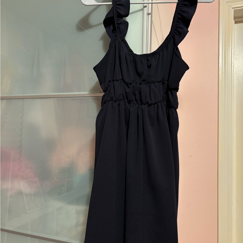 Dark mini dress
